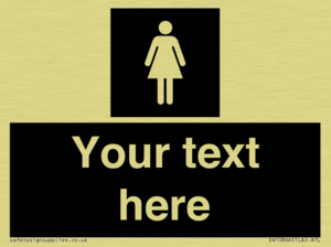 Custom information: black panel female